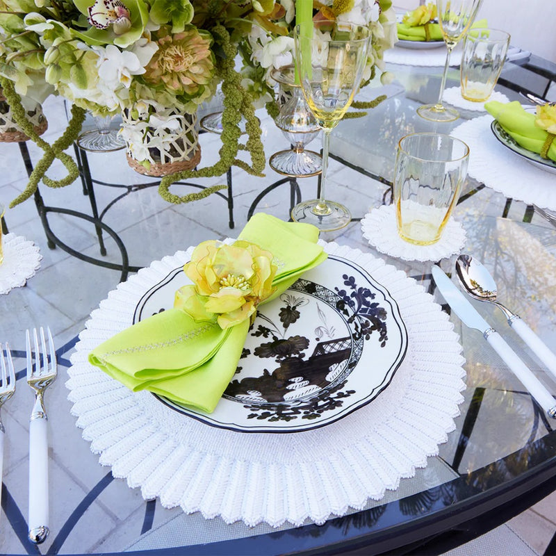 Lumina Placemat in White by Kim Seybert | Set of 4