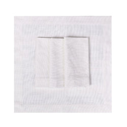 White Panama Napkins by Roseberry Home 1