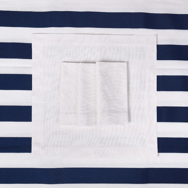 White Panama Napkins by Roseberry Home