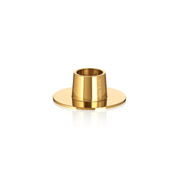 Classic Candle Holder in Gold - Set of 2