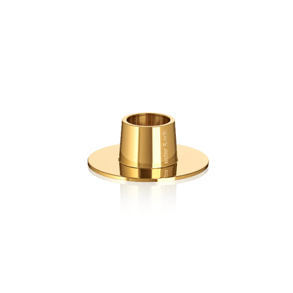 Classic Candle Holder in Gold - Set of 2