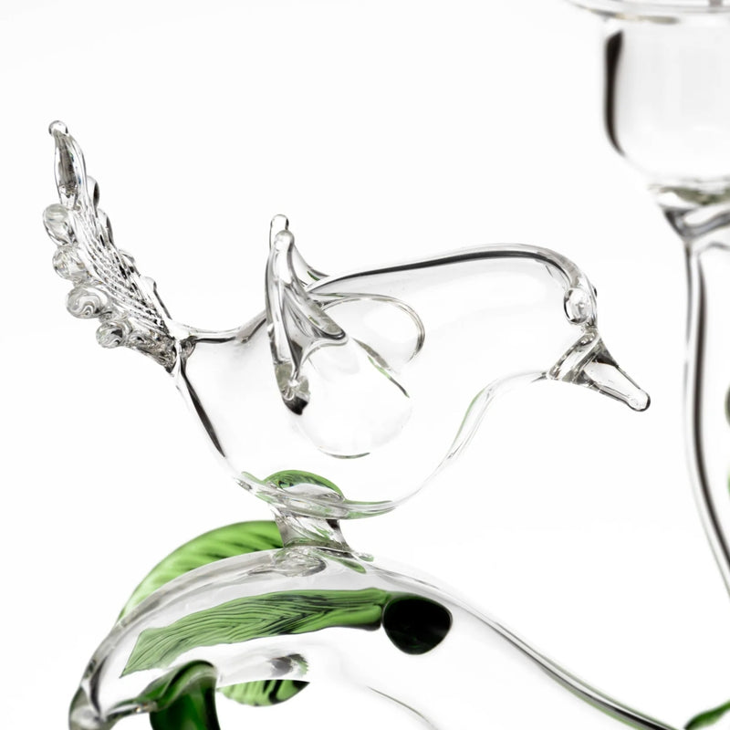'Eden' Handmade Glass Tree Candle Holder 4 Arms by Casa Rialto | Medium