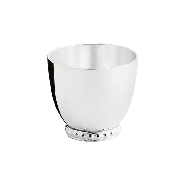Perles Egg Cup by Ercuis, Silver Plated