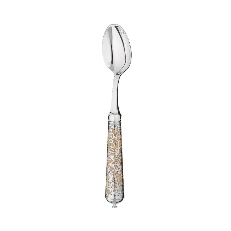 Luxury Ercuis moka spoon with refined slender silhouette and elegant finish.