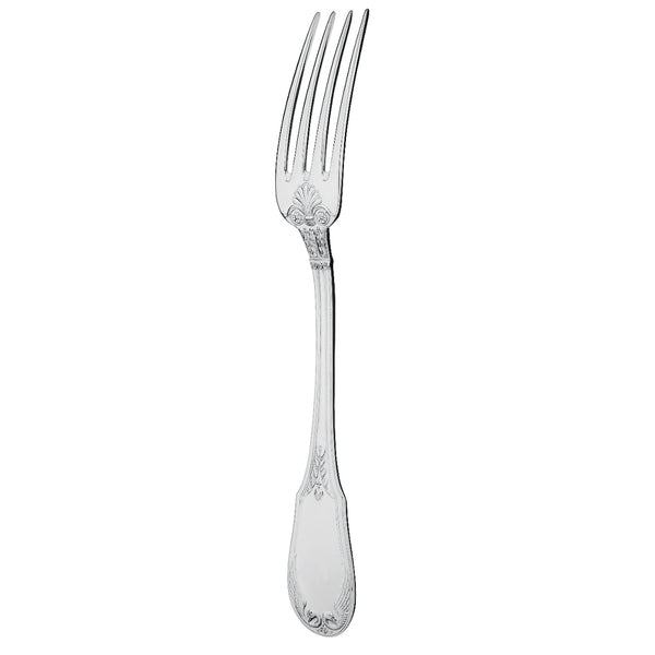 Ercuis Empire sterling silver dinner fork with elegant detailing.