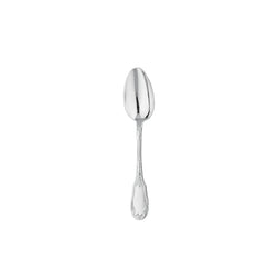 Ercuis Empire sterling silver after-dinner tea spoon with engraved handle.
