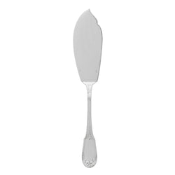 Ercuis Empire sterling silver fish serving knife with engraved handle.