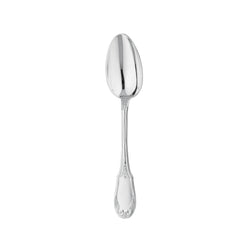 Ercuis Empire sterling silver place spoon with engraved handle.