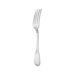 Ercuis Empire sterling silver individual salad fork with engraved handle.