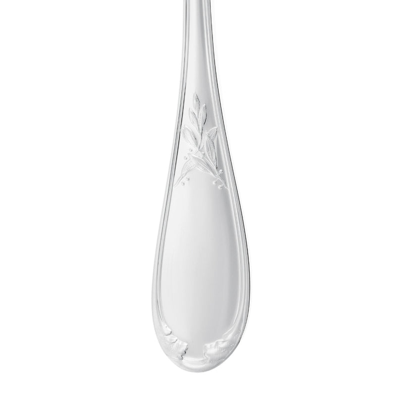 Lauriers Dinner Spoon silver plated handle with refined detailing by Ercuis
