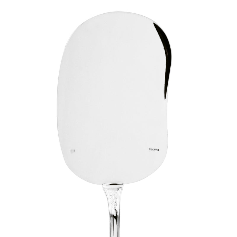 Ice Cream Serving Ladle silver plated with wide blade.