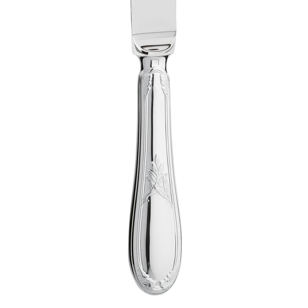 Lauriers Steak Knife silver plated handle with refined detailing by Ercuis
