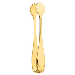 Sugar Tong Baguette gold-plated by Ercuis, elegant design for serving sugar cubes