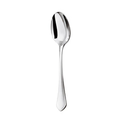 Citeaux after-dinner tea spoon by Ercuis in stainless steel with rounded bowl and polished handle.