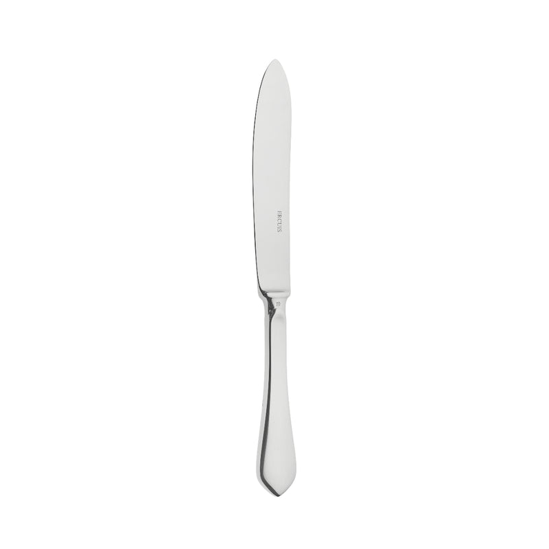 Citeaux dessert knife by Ercuis, stainless steel with a polished blade and elegant handle.