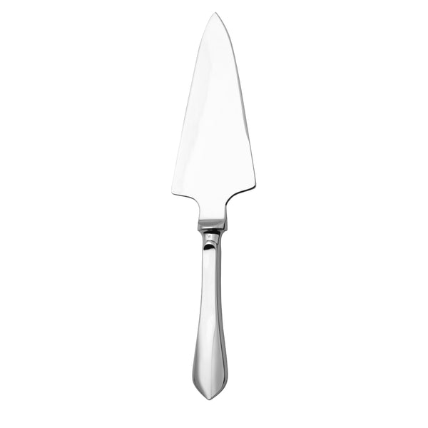 Cake server sharp Citeaux by Ercuis in stainless steel with fine-edged triangular blade and sleek handle.