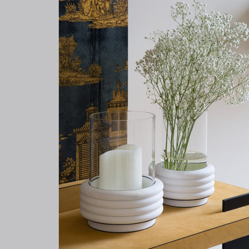 'Scala' Vase & Lantern Large by Stephane Parmentier X Giobagnara