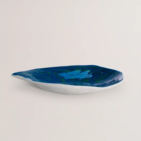 Set of 2 Large Dinner Plates Blue Lagoon - Indulge Nº6
