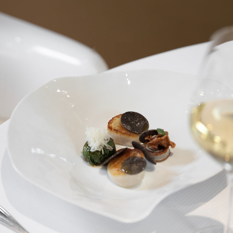 Set of 2 Large Dinner Plates White - Indulge Nº6
