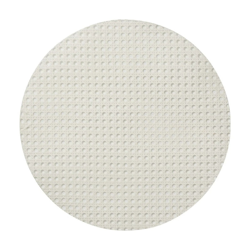 Amiramour Reed Placemat in White by Kim Seybert 