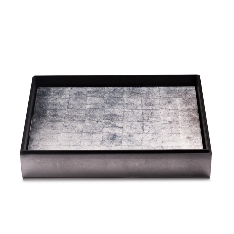 Grand Matbox with silver leaf placemats and coasters showing placemats.