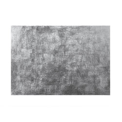 Handcrafted placemat made from genuine silver leaf with lacquer finish by Posh Trading Company.