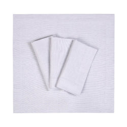 Amiramour Griggio Linen Napkins by Roseberry Home folded on white background