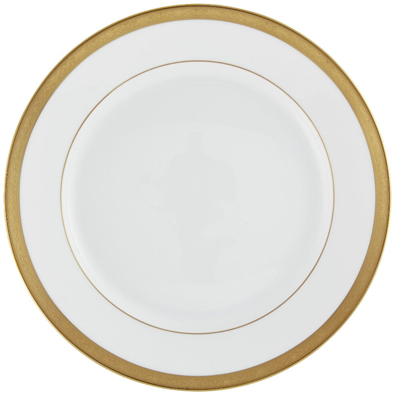 Flat Chop Plate - Ambassador Gold by Raynaud