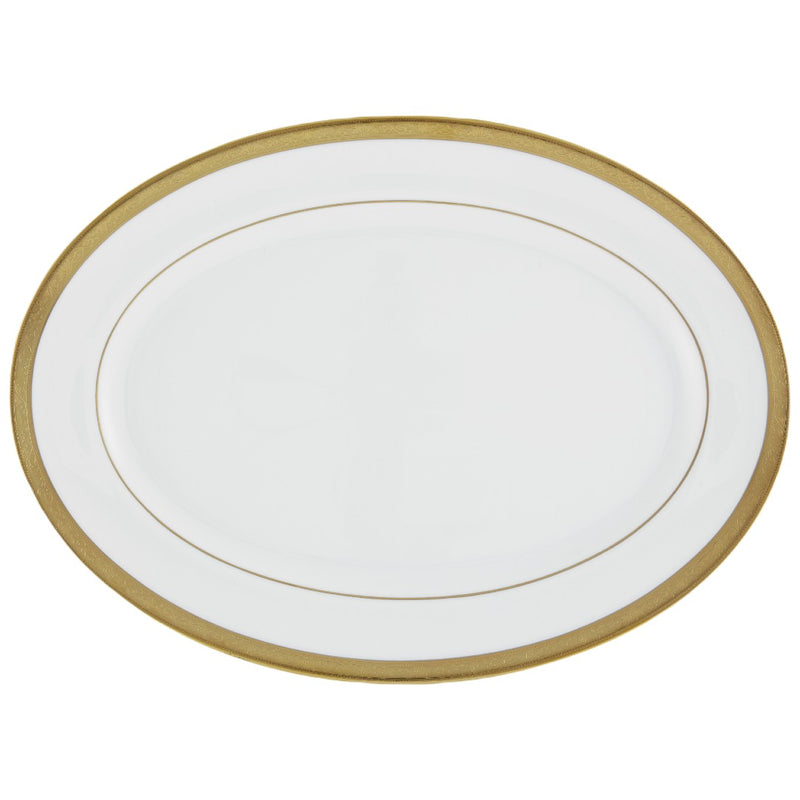 Oval Platter - Ambassador Gold by Raynaud