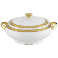 Covered Vegetable Dish - Ambassador Gold by Raynaud