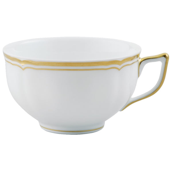 Tea Cup  - Mazurka White & Gold