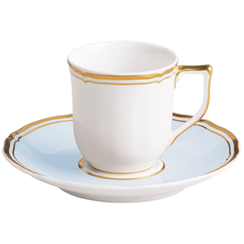 Coffee Saucer - Mazurka Blue Grey