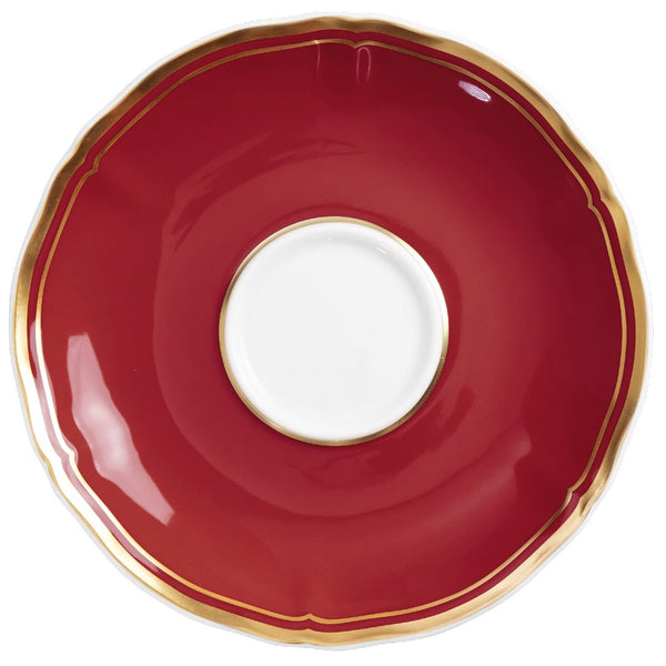Coffee Saucer  - Mazurka Red