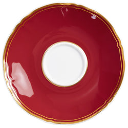 Tea Saucer  - Mazurka Red