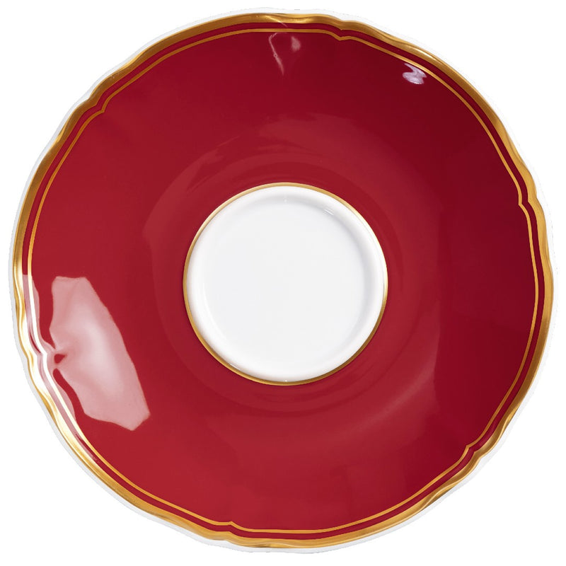 Tea Saucer  - Mazurka Red