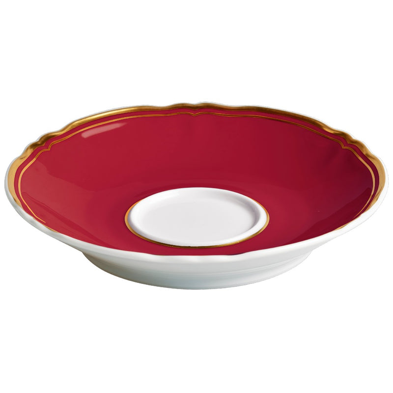 Tea Saucer  - Mazurka Red