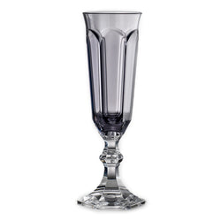 Grey Acrylic Champagne Glasses Dolce Vita Collection – Set of 6 by Mario Luca Giusti
