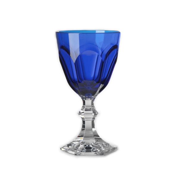 Luxury Royal Blue Acrylic Tumblers Dolce Vita by Mario Luca Giusti for Yachts and Villas