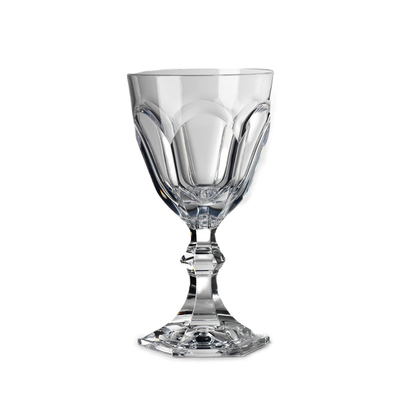 Clear Acrylic Wine Glasses Dolce Vita Collection – Set of 6 by Mario Luca Giusti
