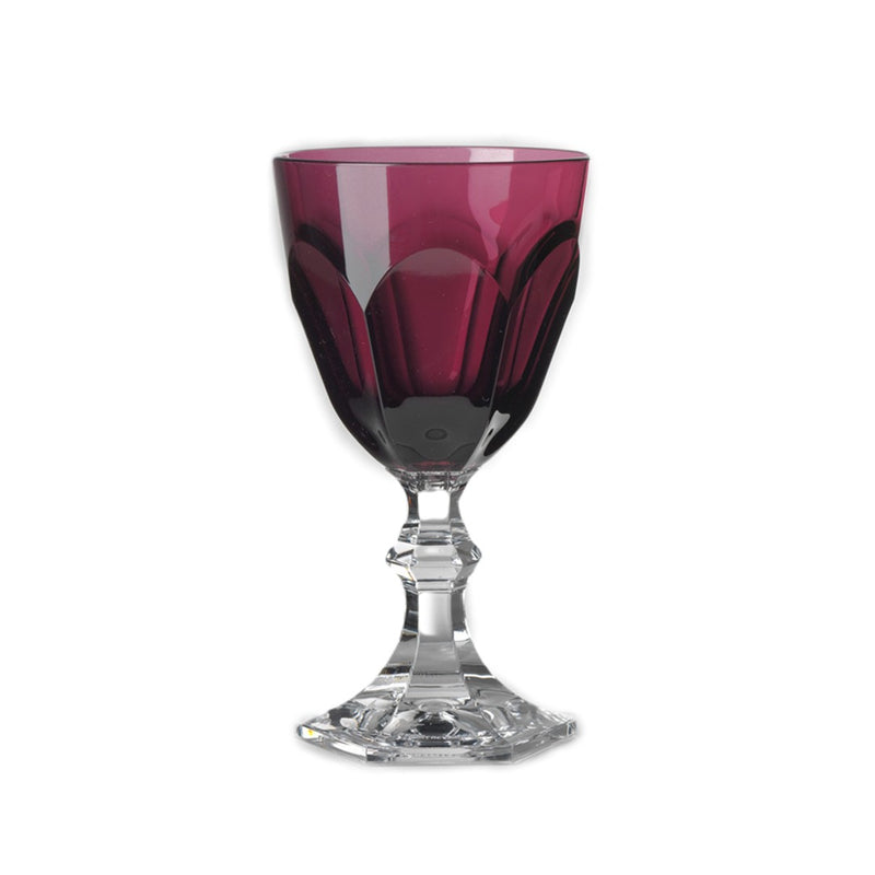 Ruby Acrylic Wine Glasses Dolce Vita Collection – Set of 6 by Mario Luca Giusti