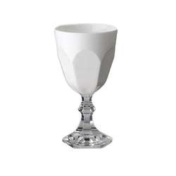 White Acrylic Wine Glasses Dolce Vita Collection – Set of 6 by Mario Luca Giusti