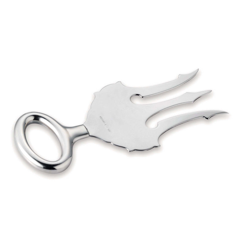 Bread fork Classica silver-plated by Greggio