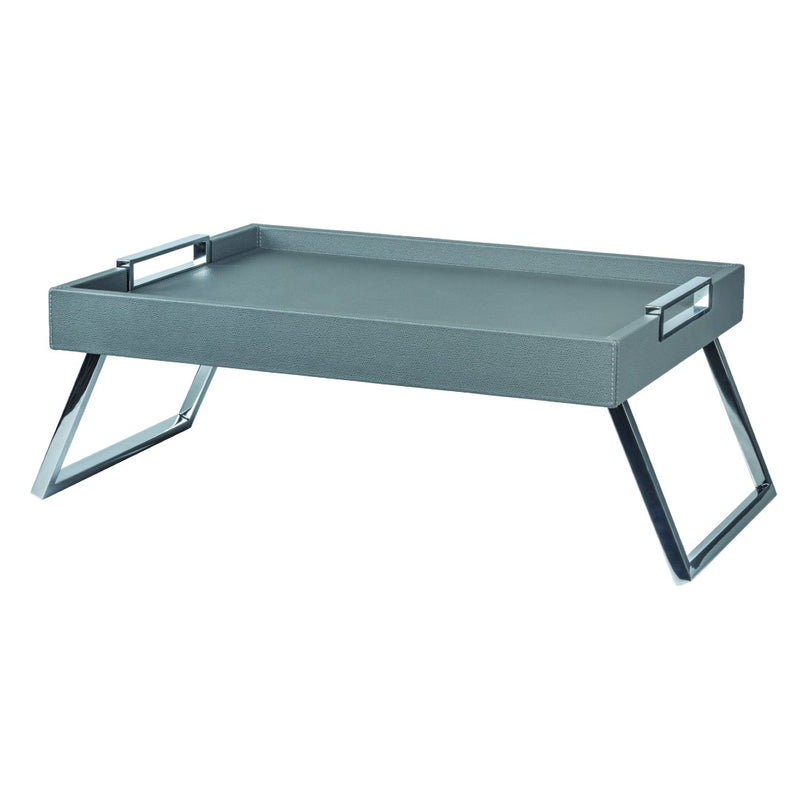 Bed Leather Folding Tray Vic by Giobagnara in Guatemala 