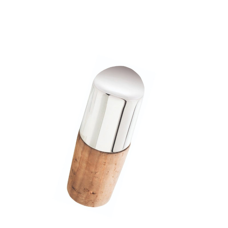 Bottle stopper New York sterling silver and cork by Sonja Quandt