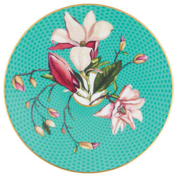 Raynaud porcelain bread plate Trésor Fleuri with magnolia motif