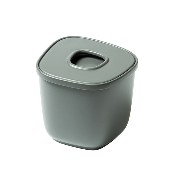 Cast Aluminium Ice Bucket Maris by Kelly Wearstler x Giobagnara in Cipress finish 