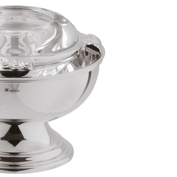 Close-up Caviar Cup Holder Rencontre silver-plated by Ercuis