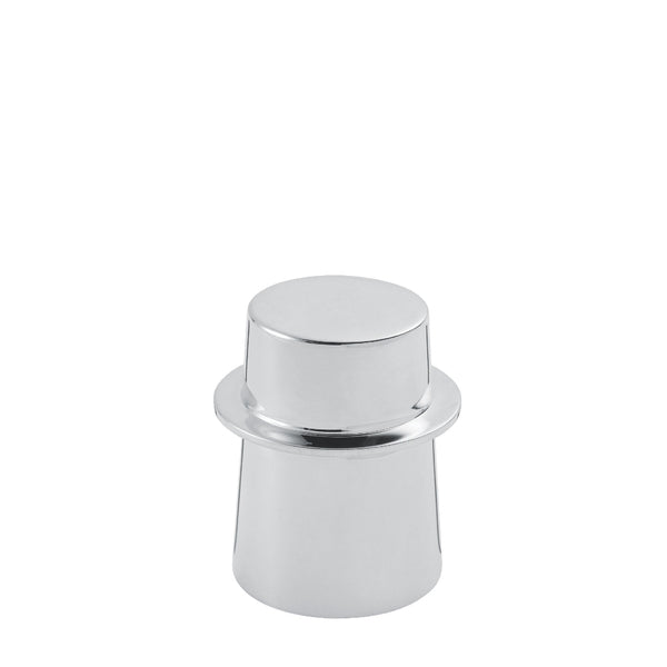 Ercuis Saturne silver-plated champagne stopper with polished finish