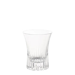 Chartres crystal Tea Glass with Gothic-inspired bevel cuts by Cristallerie de Montbronn.