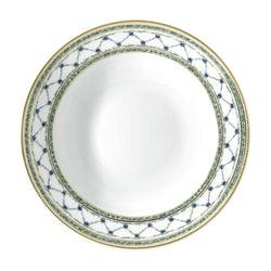 Deep Chop Plate Allée du Roy porcelain by Raynaud